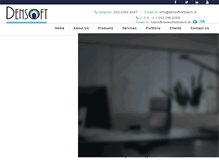 Tablet Screenshot of densoftinfotech.com